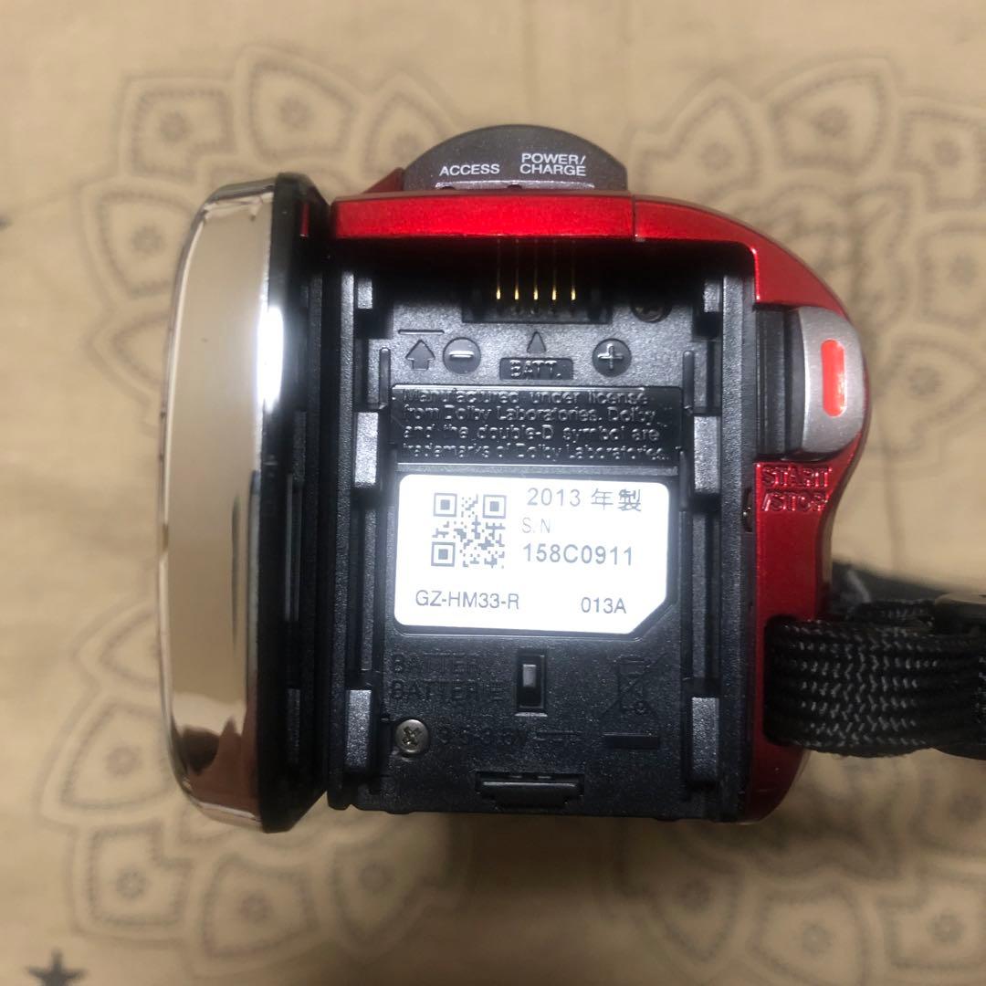 美品 JVC Everio GZ-HM33 バッテリー2個付 ビデオカメラ 完品