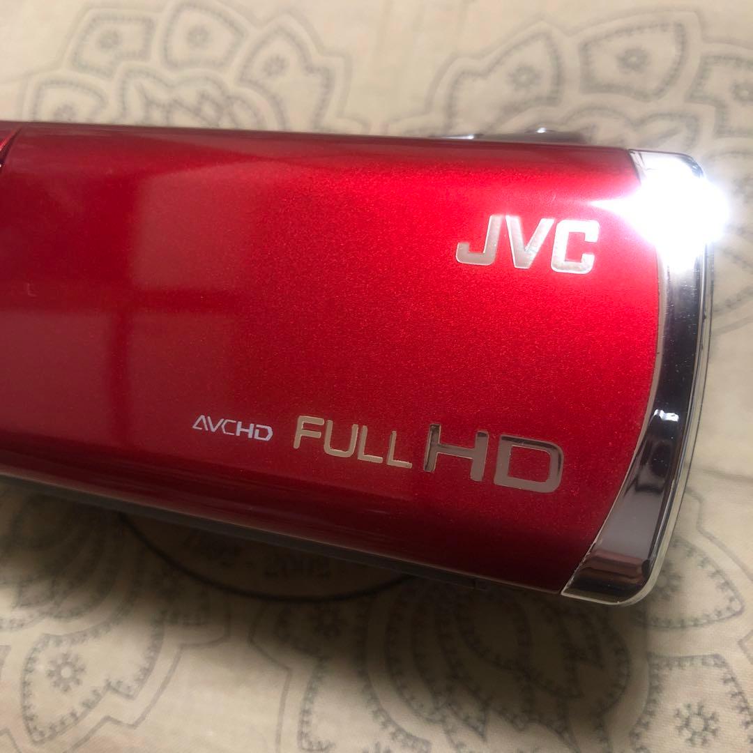 美品 JVC Everio GZ-HM33 バッテリー2個付 ビデオカメラ 完品