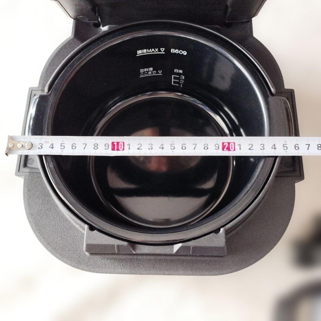 美品　象印　ＳＴＡＮ自動調理なべ　２．３ｌ　ブラック　ＥＬ－ＫＡ２３型　22年製