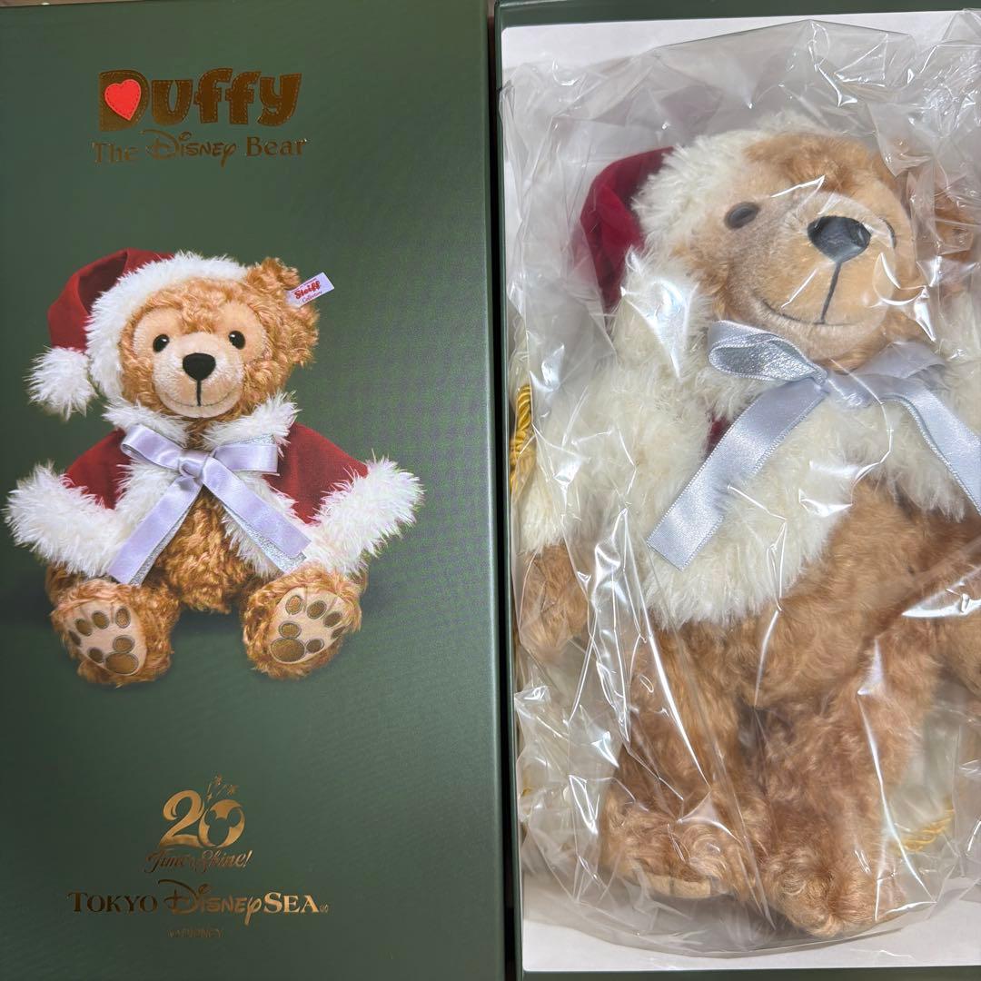 新品 ダッフィー シュタイフ 20周年クリスマスバージョン ディズニー 2021