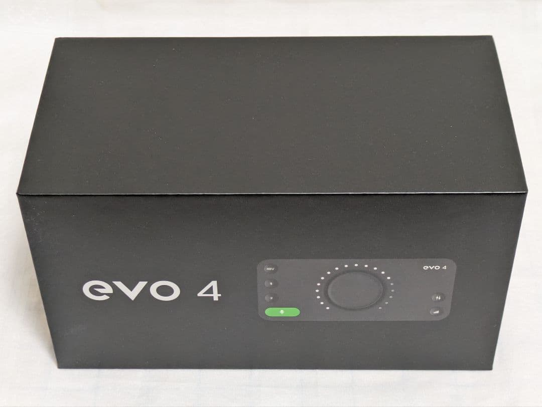 AUDIENT evo4 オーディオインターフェイス 2in2out USB-C