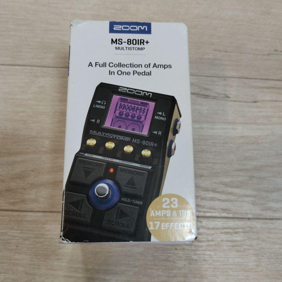 ZOOM MS-80IR+ マルチストンプペダル