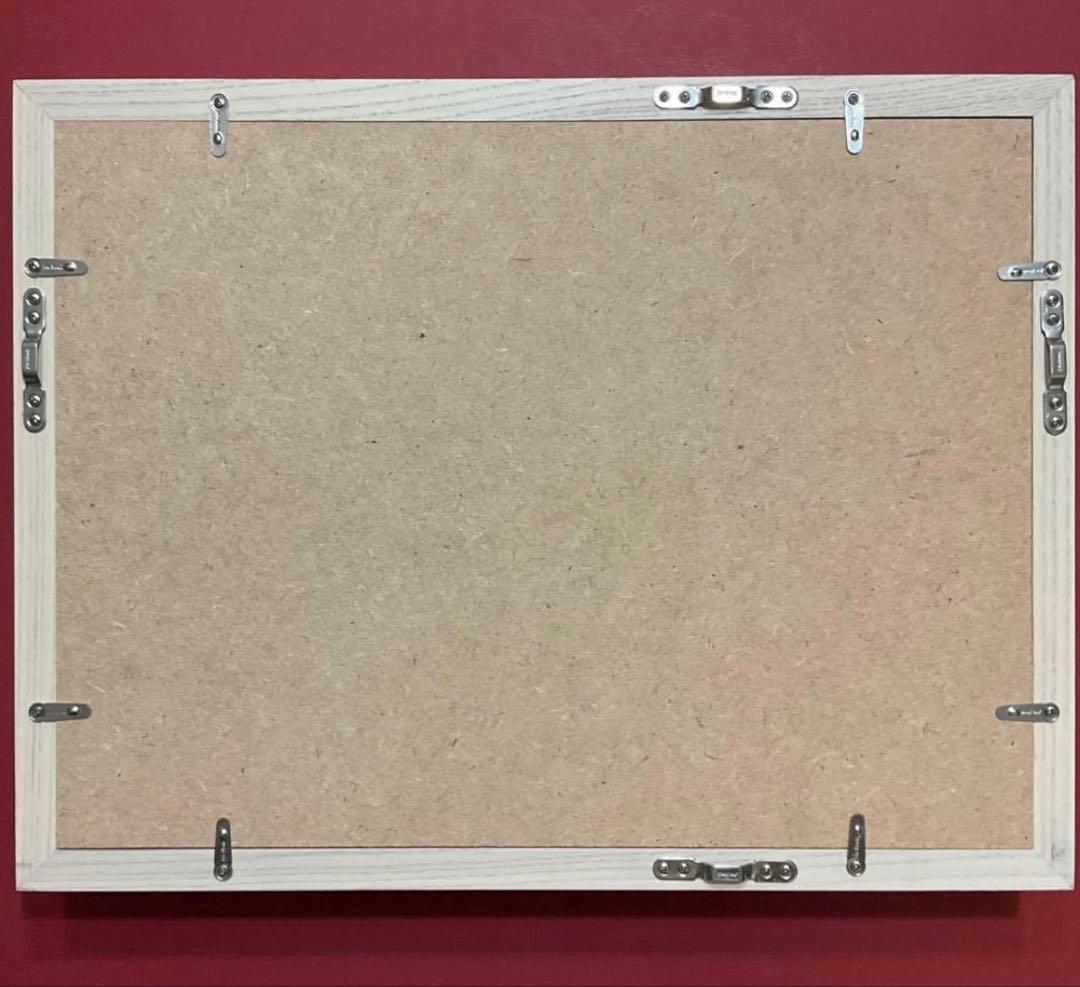 絵画・額縁・油絵・池田秀郎・楽器と花・F4号・美術品・インテリア・新品未使用