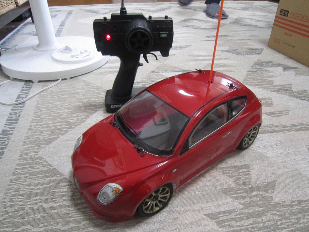 24時間だけ出品 1/10 アルファロメオ ミト スイッチ RTR 完全動作品