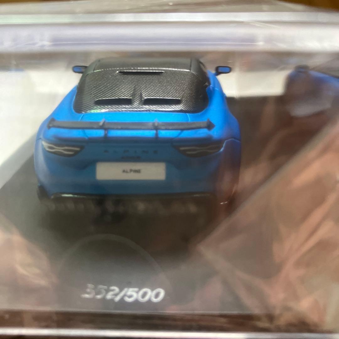 アルピーヌAlpine A110 R ミニカー 青