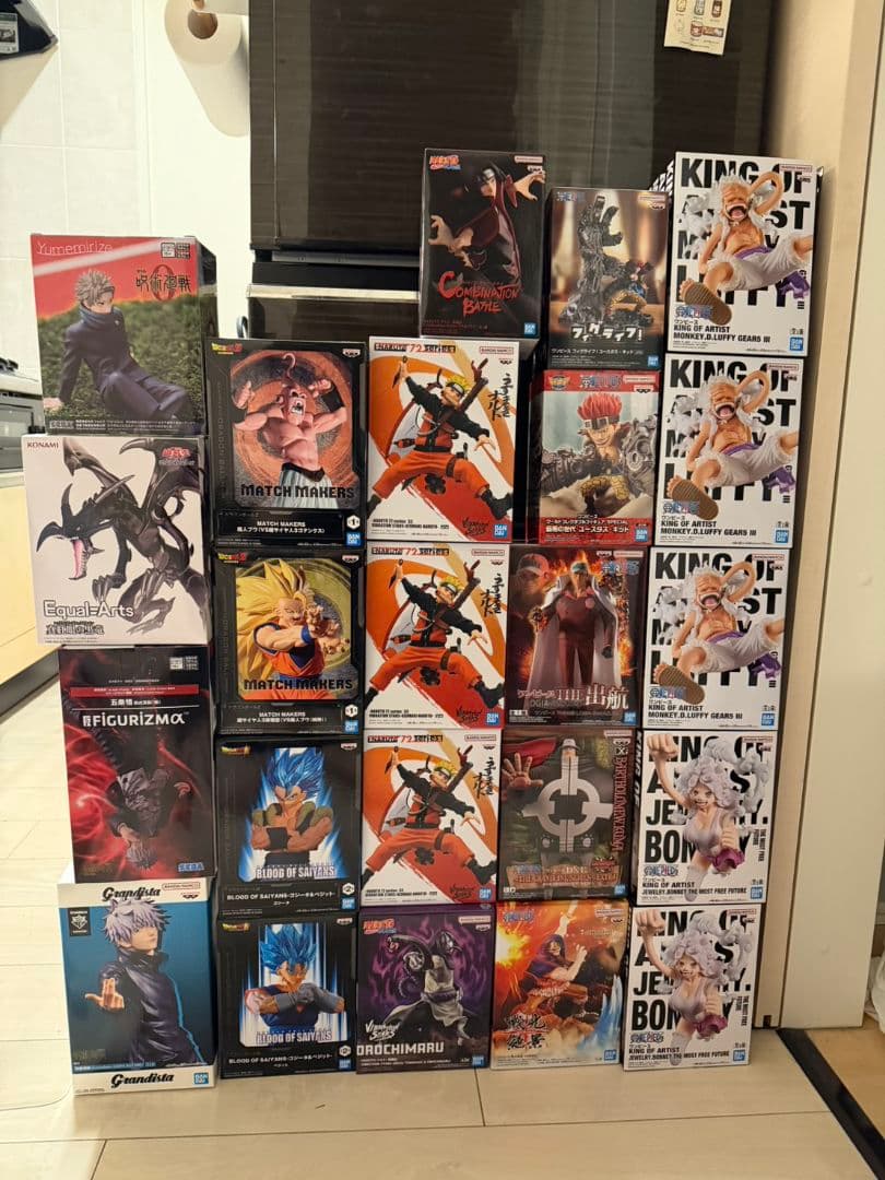 ワンピース&ナルト&ドラゴンボール&呪術廻戦　プライズフィギュア23体まとめ売り