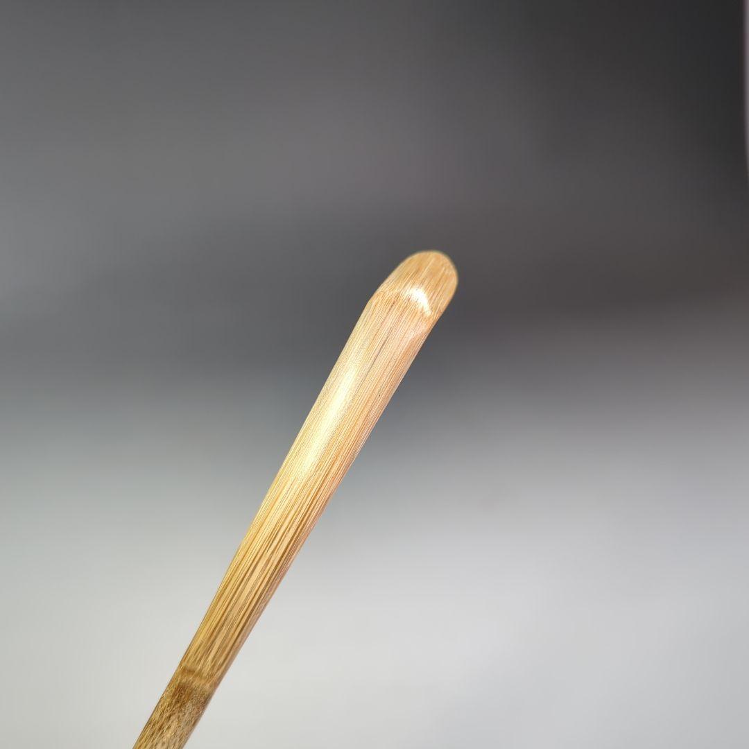 イ398 竹茶杓『大徳寺　辻常閑　極箱　銘《神光》』『竹高斎　下削り』茶道具