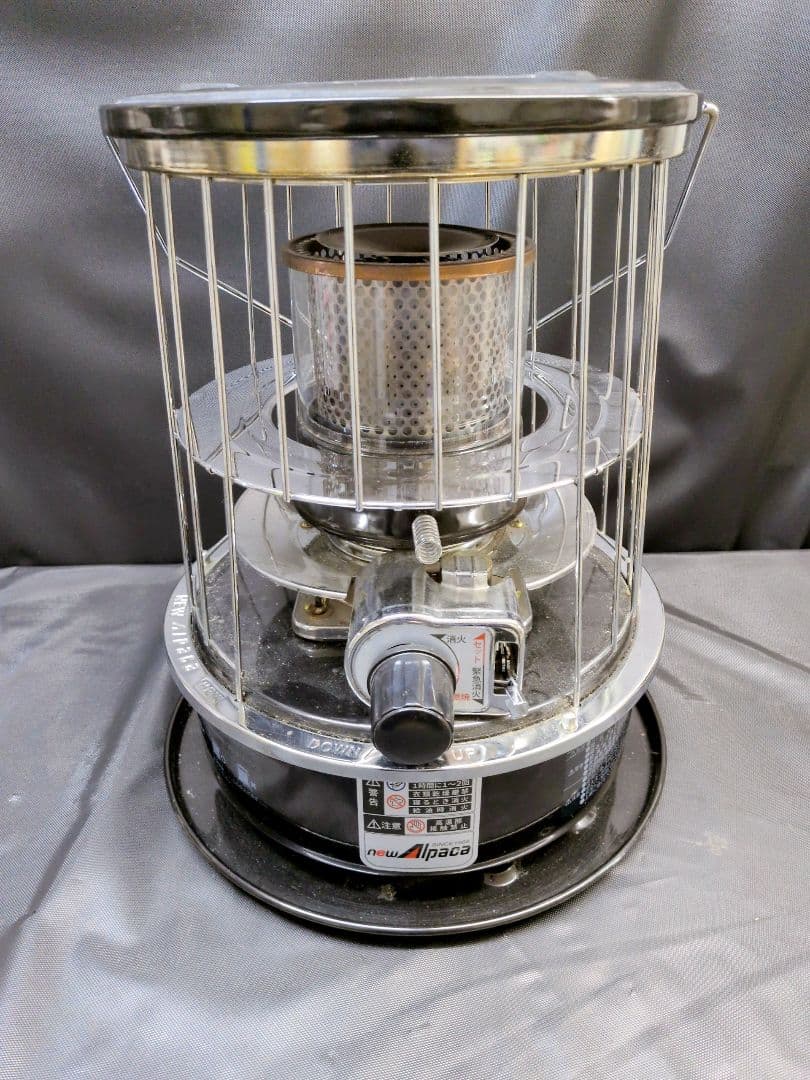 NEWアルパカ 自然対流形ストーブ TS-77JS-C ケース付き　M2845