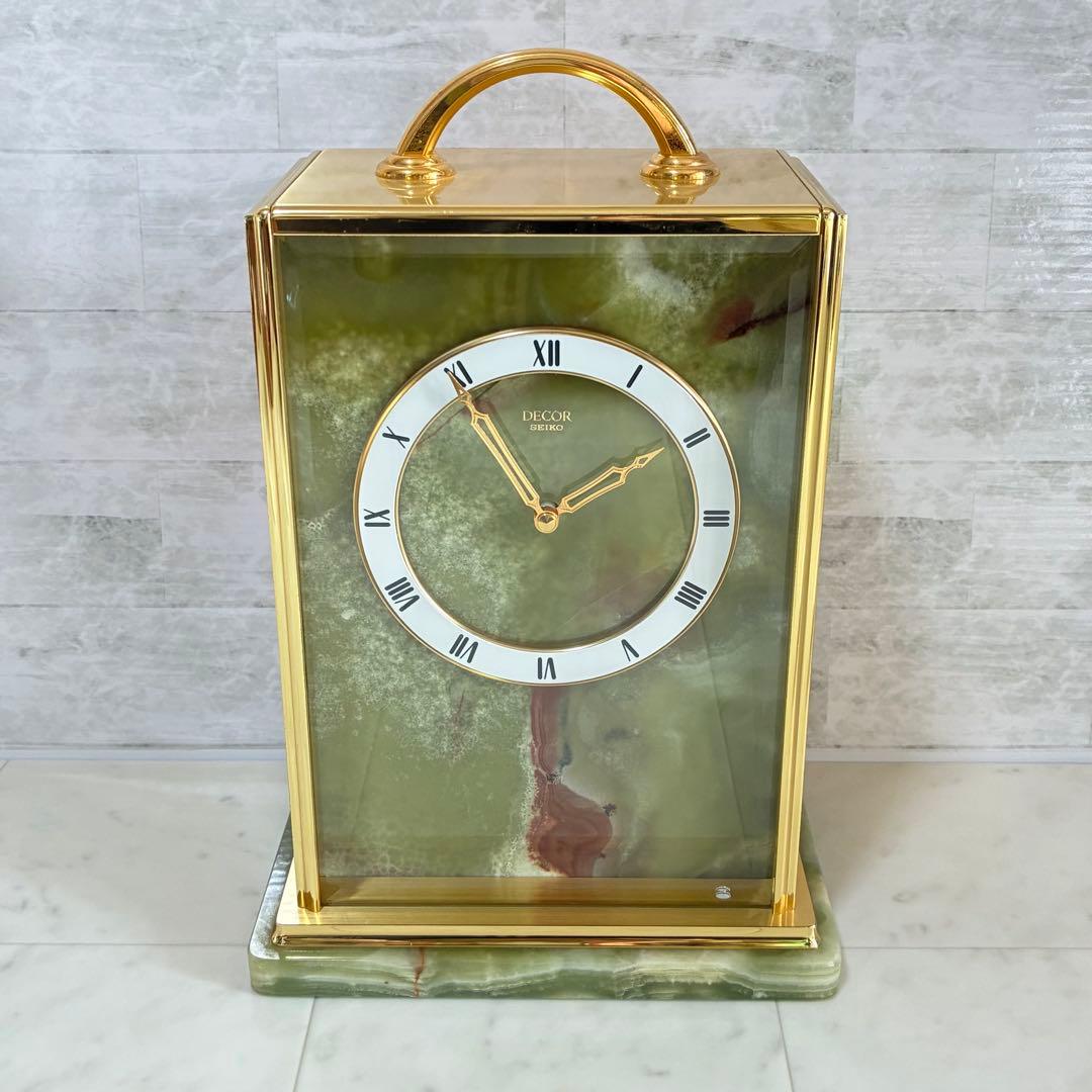 希少✨SEIKO 置き時計 AZ513G DECOR ダブルHi-Fi メロディ