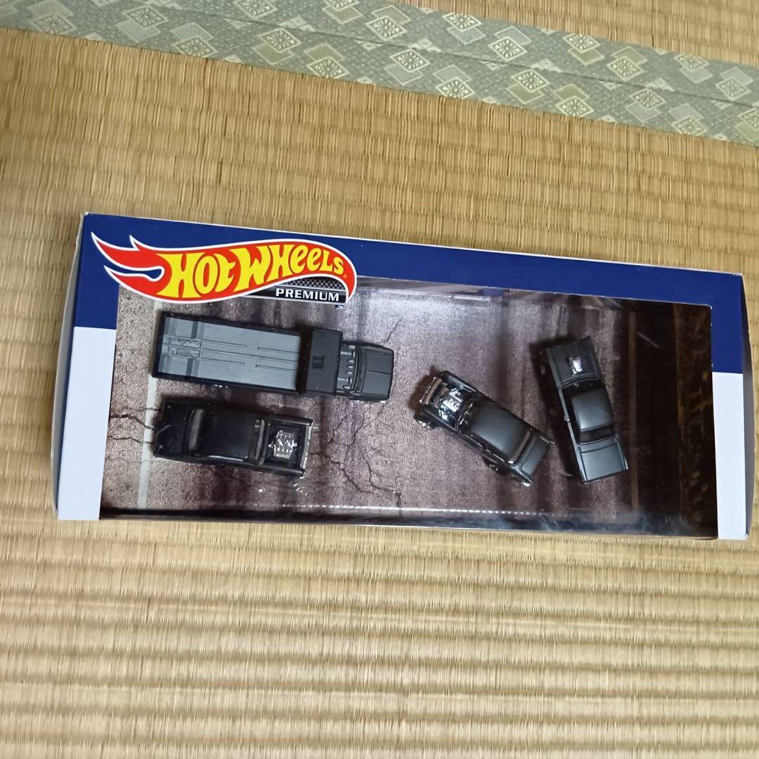 【5点セット】ホットウィール　トランスポーター　M2 トレーラー　セット