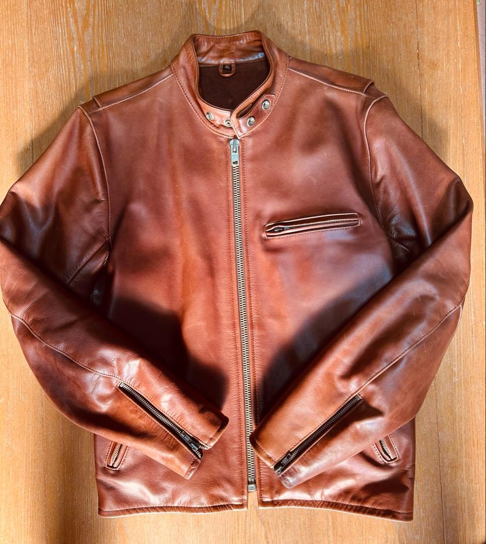 FREEDOM レザージャケット　シングルライダースジャケット　フリーダム