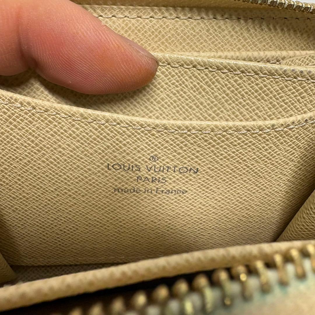 LOUIS VUITTON ルイヴィトン ダミエアズール ジッピーパース