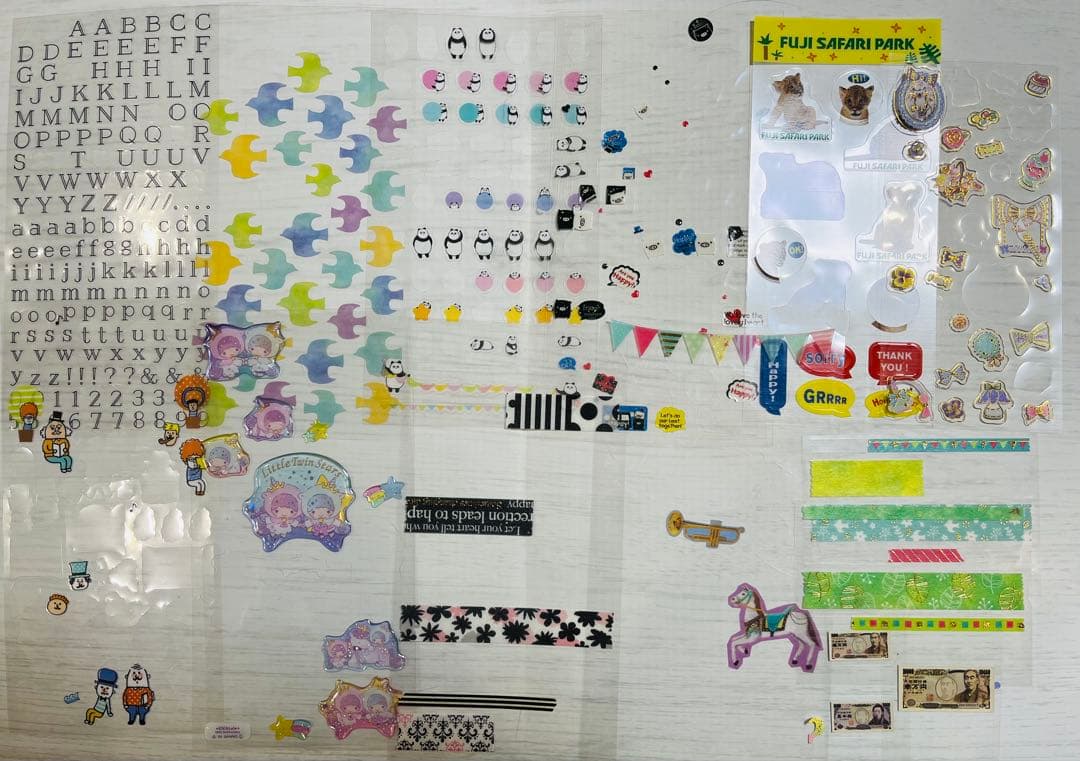 平成レトロ　シール帳完成品　ボンボンドロップシール　フレークシール　まとめ売り