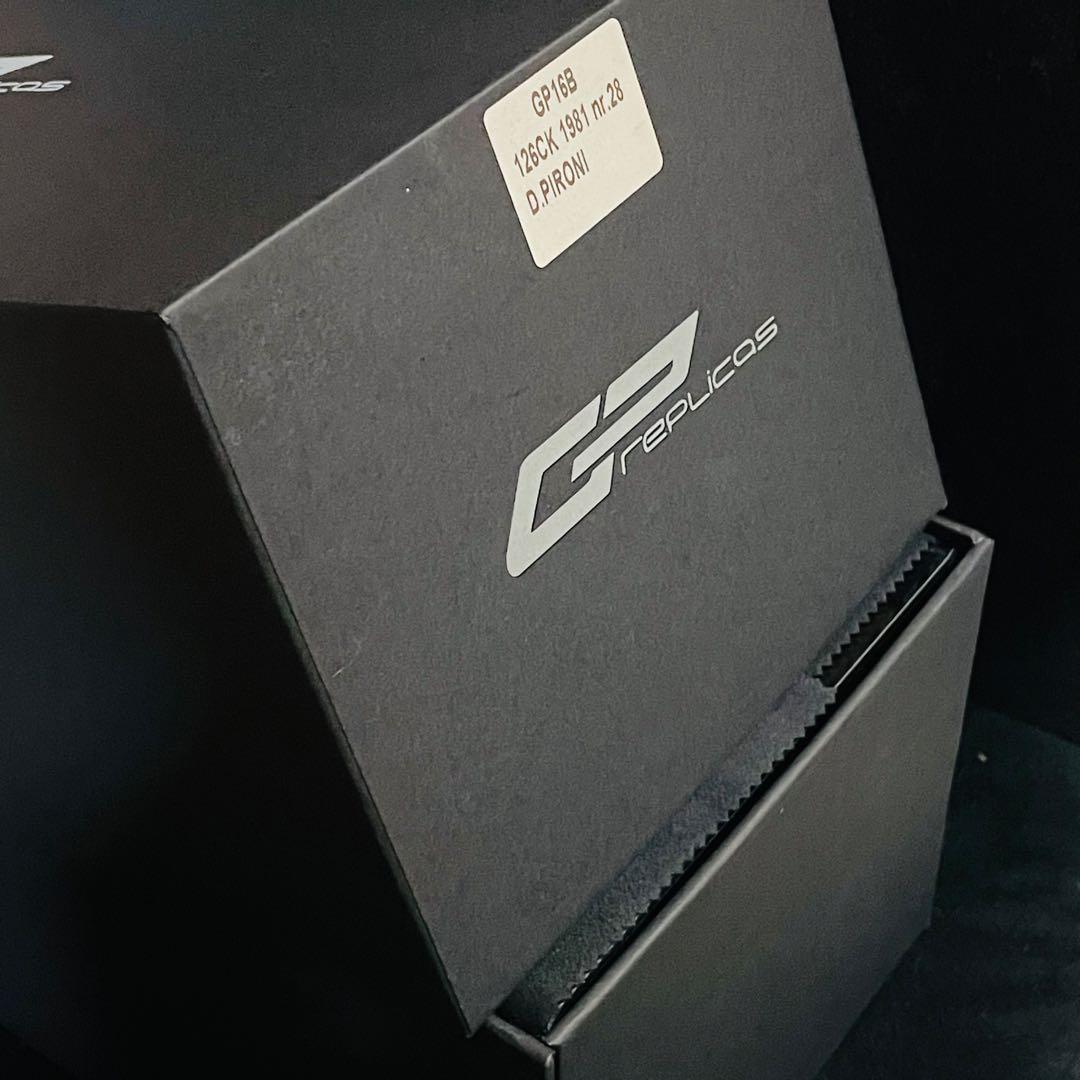 1/18 GP replicas フェラーリ 126CK 1981 D.ピローニ