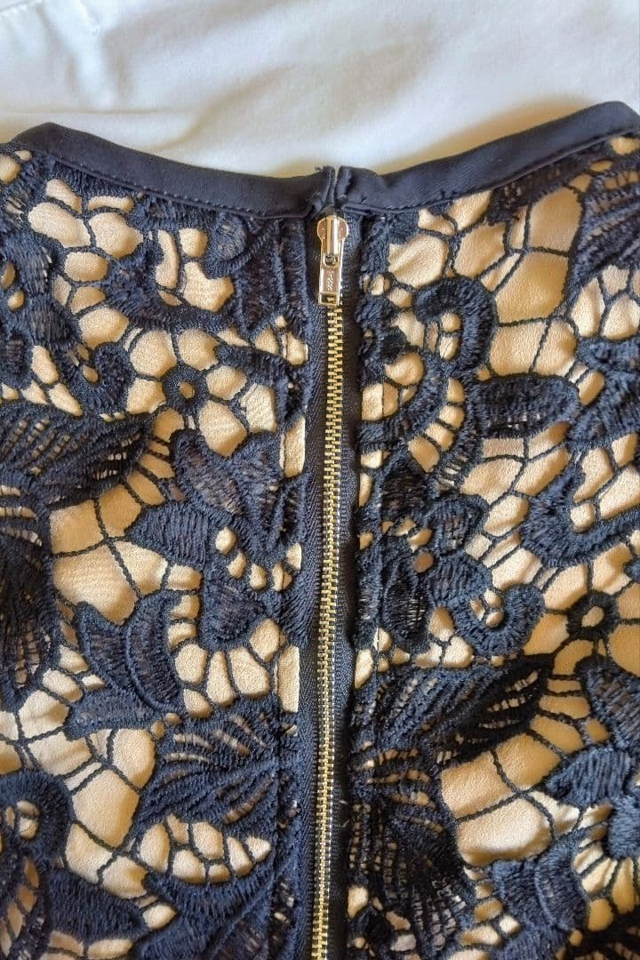 エミリア・ウィズ☆ブラックオールレースロングワンピース