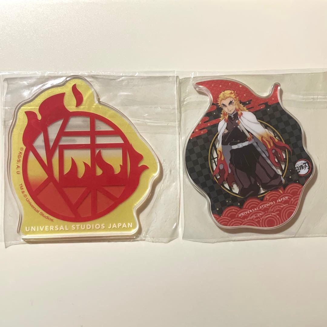 鬼滅の刃　ユニバ　USJ アクリルコースター　煉獄杏寿郎