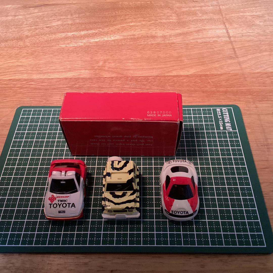 チョロQHG TOYOTA SUPRA ,LAND CRUISER,CELICA