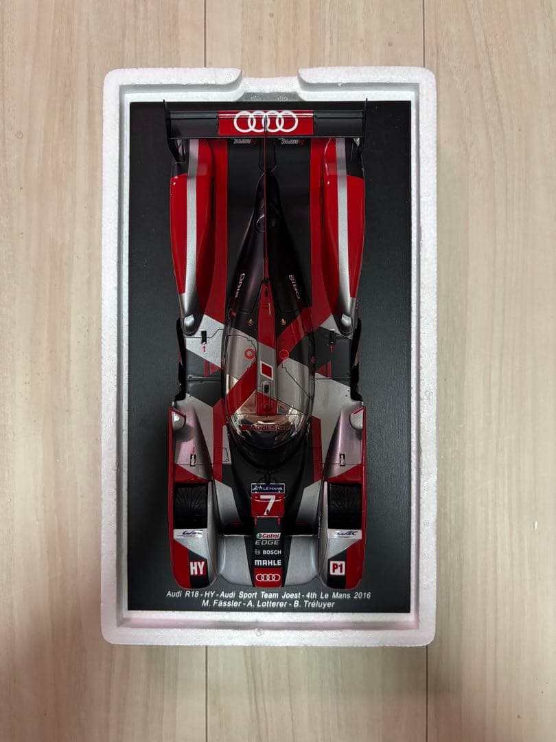 1/18 Audi R18 2016 ７号車 スパークモデル