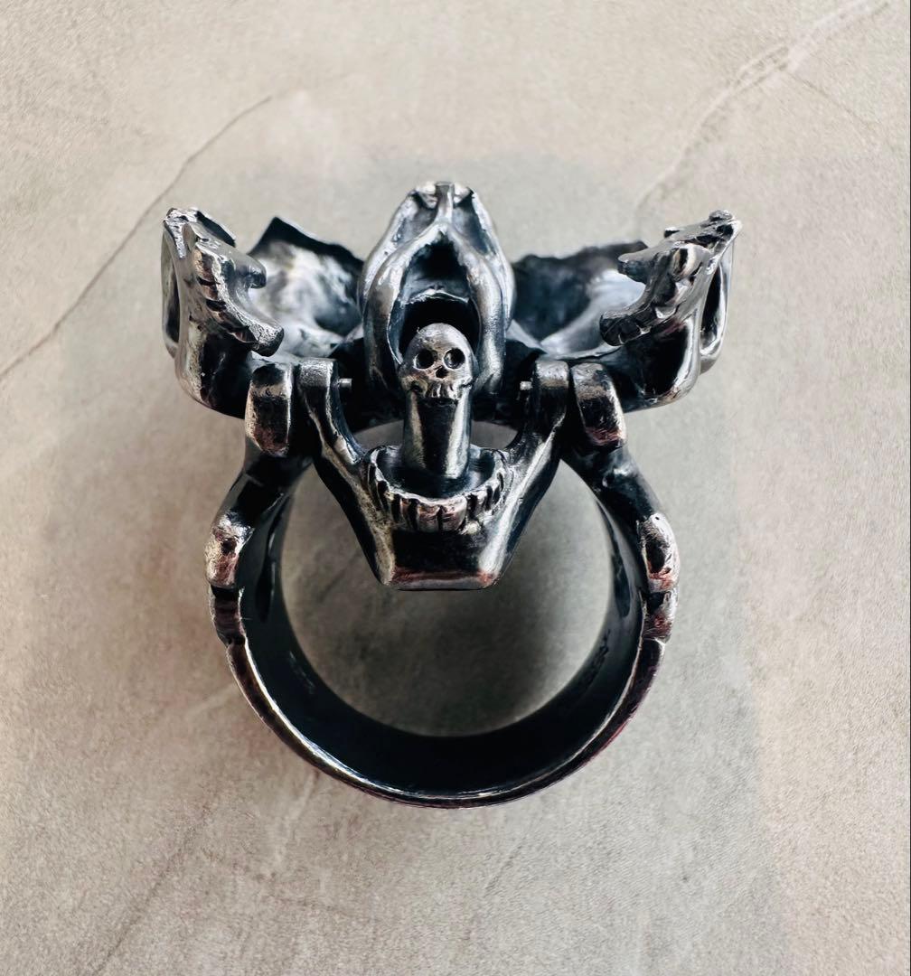 マジカルデザイン シルバー リング スカル 950 保管品