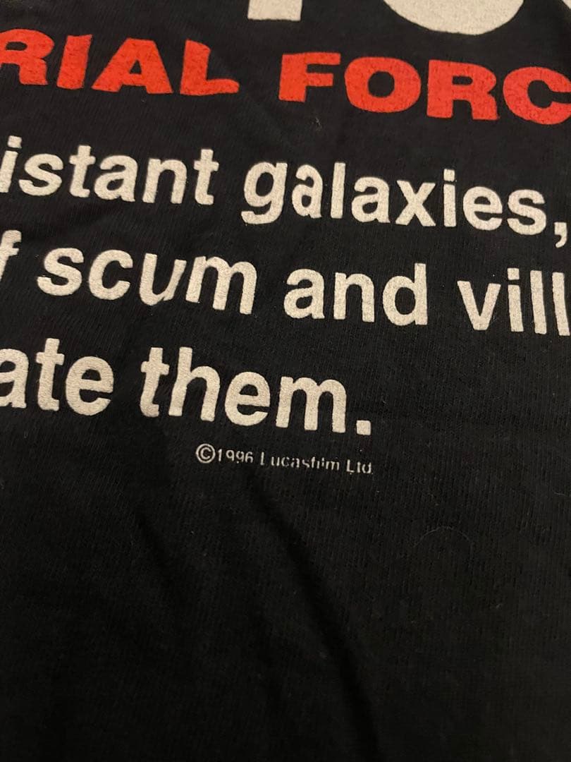 『人気』 90s STAR WARS ダースベイダー ヴィンテージTシャツ