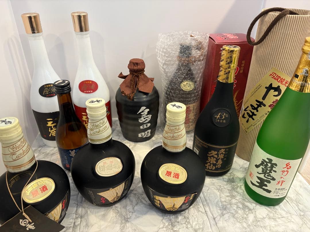 し*け様 未開栓 お酒コレクション 古酒 11本まとめ 魔王 白雪等 熟成酒