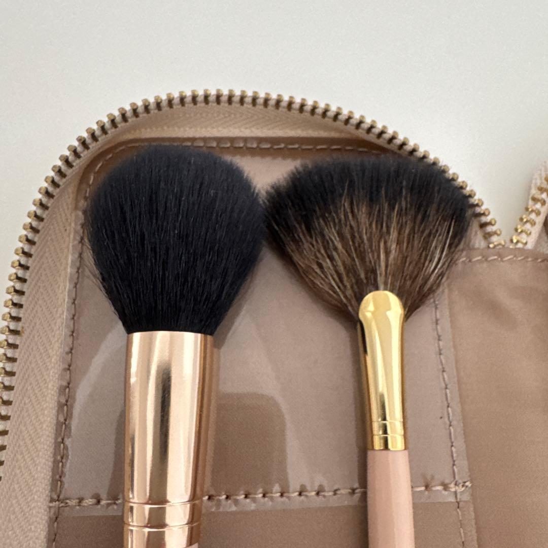 かじえり　エナモル　メイクブラシセット　熊野筆