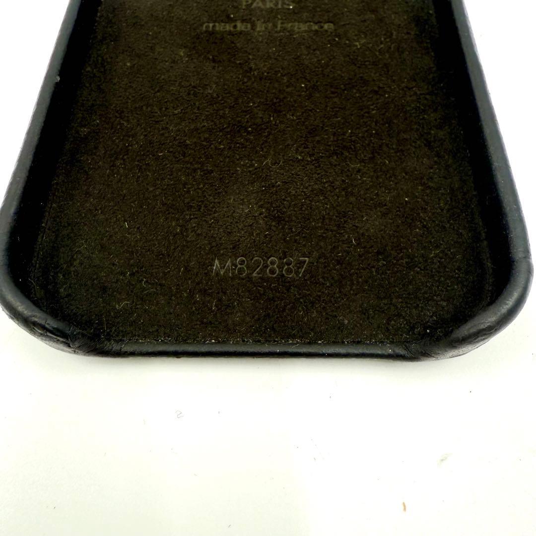 鑑定済 ルイヴィトン モノグラム iPhone 15pro バンパー ケース 黒