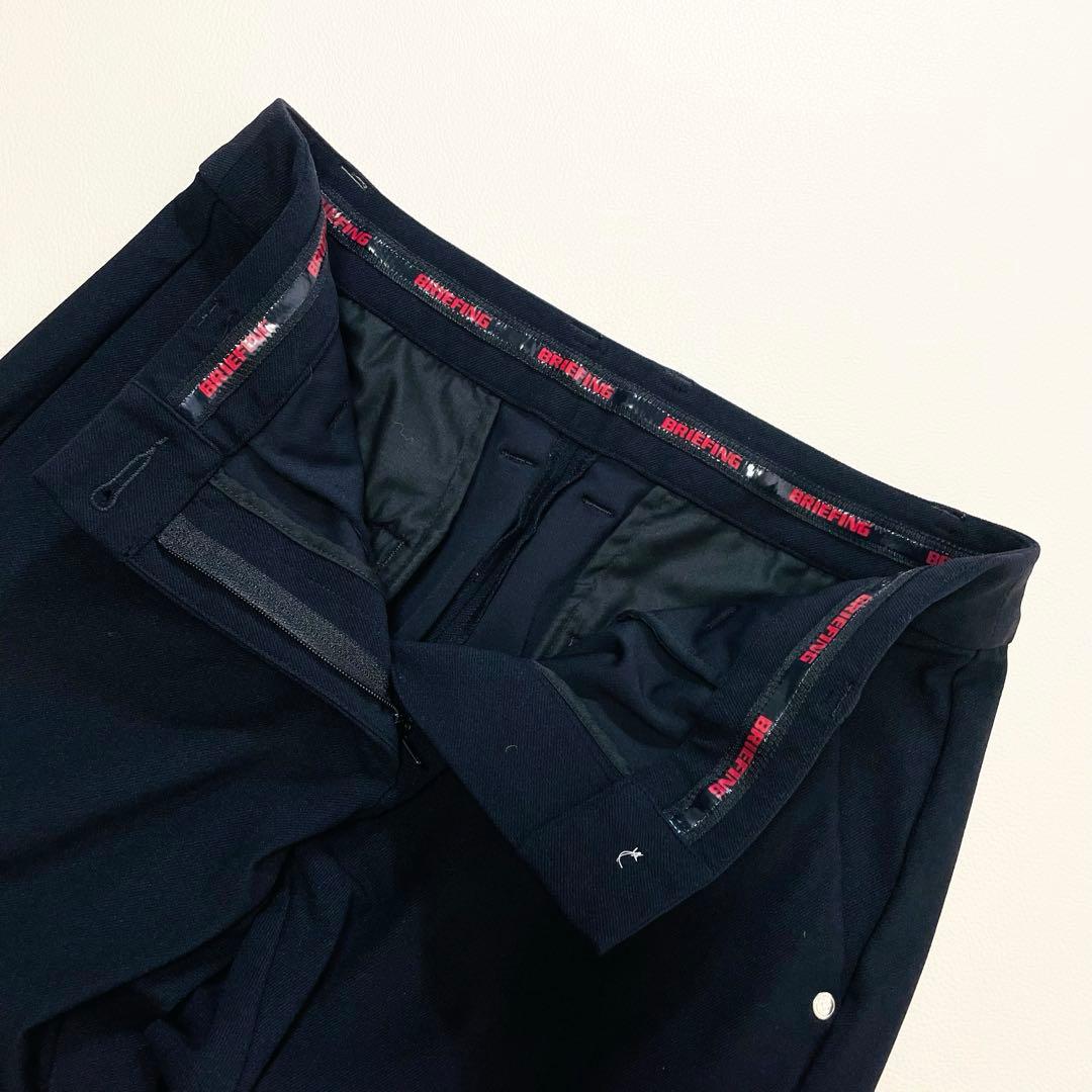 6420 ブリーフィング　ロングパンツ　ブラック