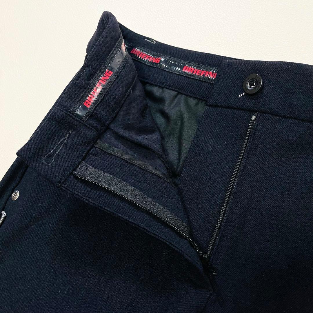 6420 ブリーフィング　ロングパンツ　ブラック