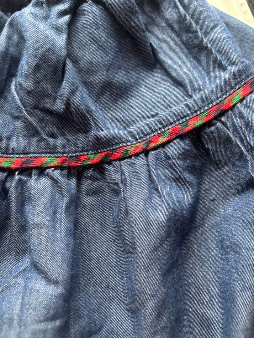 ♡familiarリバーシブルスカート♡ 美品　130サイズ