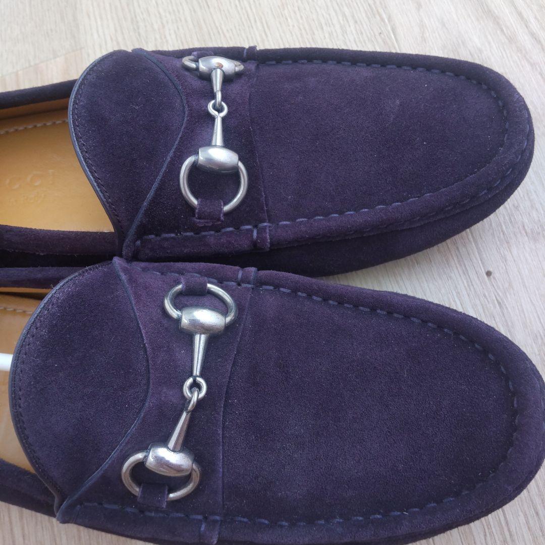 GUCCI ホースビットローファー ドライビングシューズ ブラウン