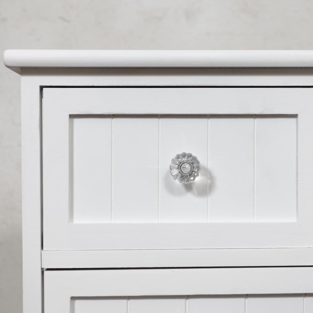 チェスト　4段5杯　タンス　収納　パンプキン取っ手 完成品