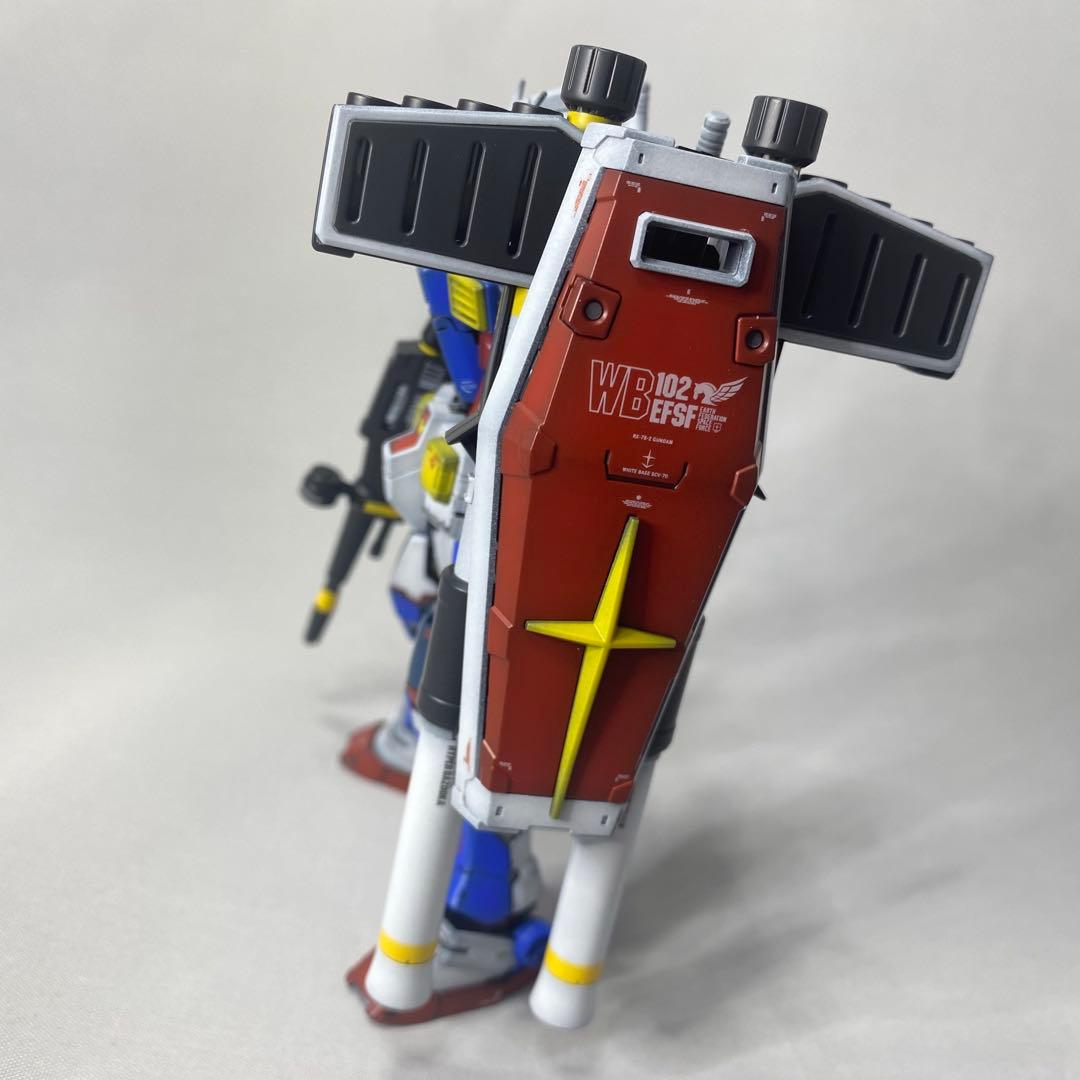 RG RX-78-2 ガンダム Ver.2.0 全塗装　完成品　ガンプラ　塗装済