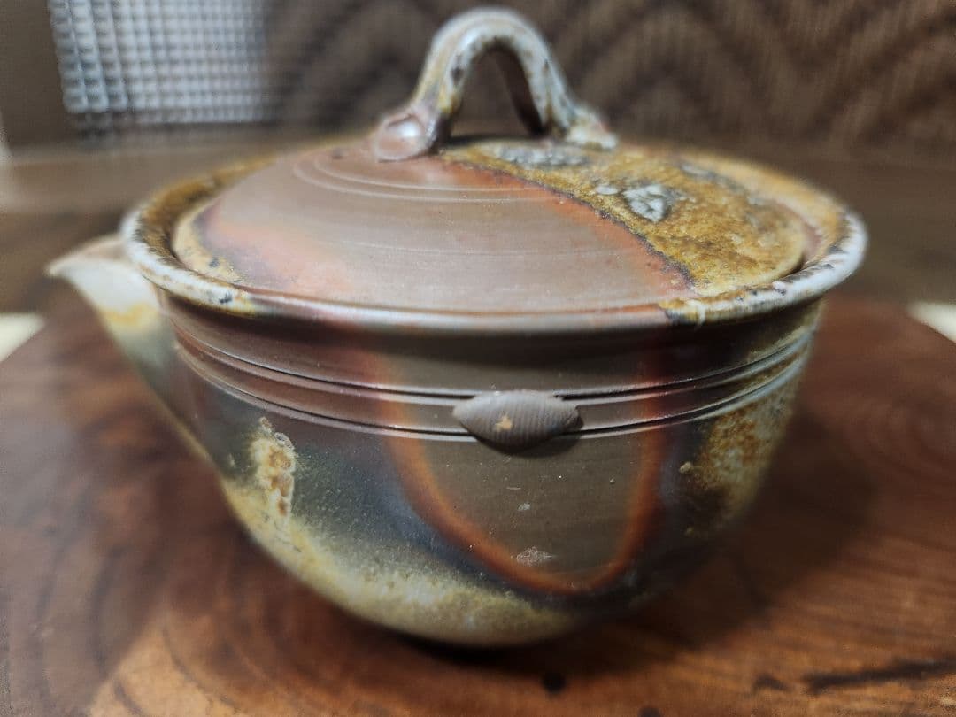 備前焼　宝瓶　茶器揃