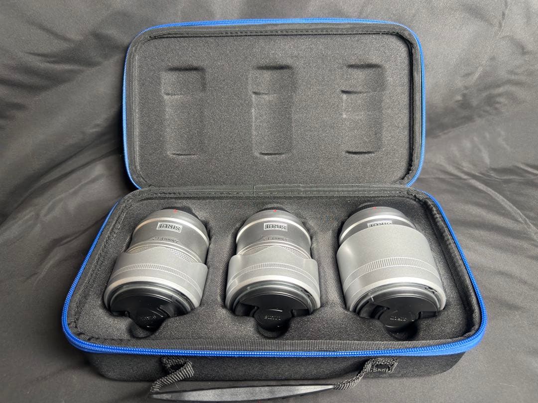 SIRUI 単焦点レンズ 23mm/33mm/56mm F1.2