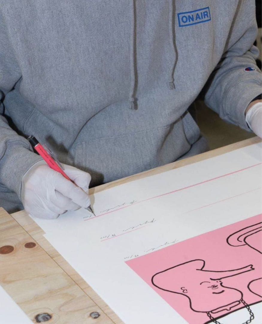 Kyne Noncheleee シルクスクリーン ed100 版画