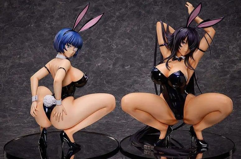 関羽雲長　呂蒙子明　生足バニーVer.　2nd　1/4　フィギュア　真・一騎当千