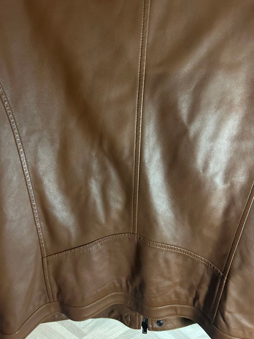 TAGLIATORE（タリアトーレ）レザーライダースブラウン サイズ56