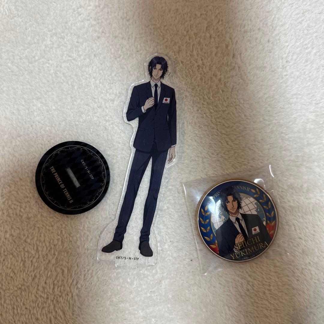 幸村精市 缶バッジ アクリルスタンド セット