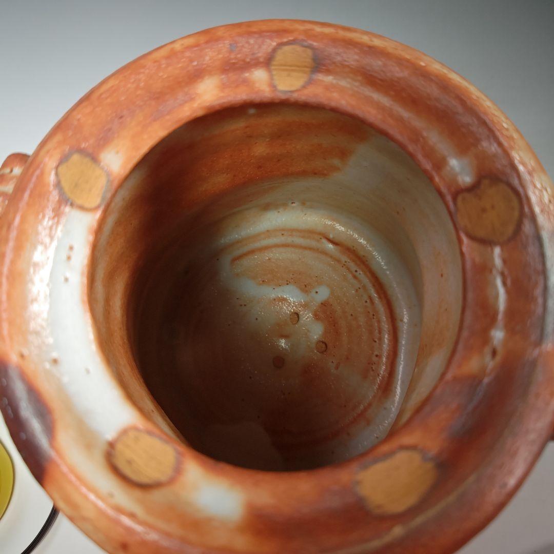 イ372 水指『養心窯元　樋口雅之作』『志野水指　共箱』茶道具