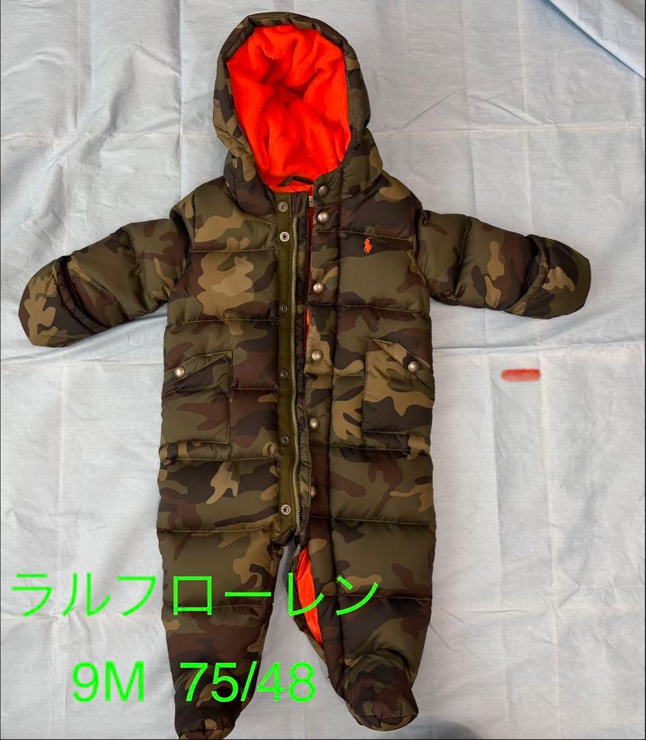 美品　ラルフ・ローレン 迷彩柄 アウター ダウン　9M