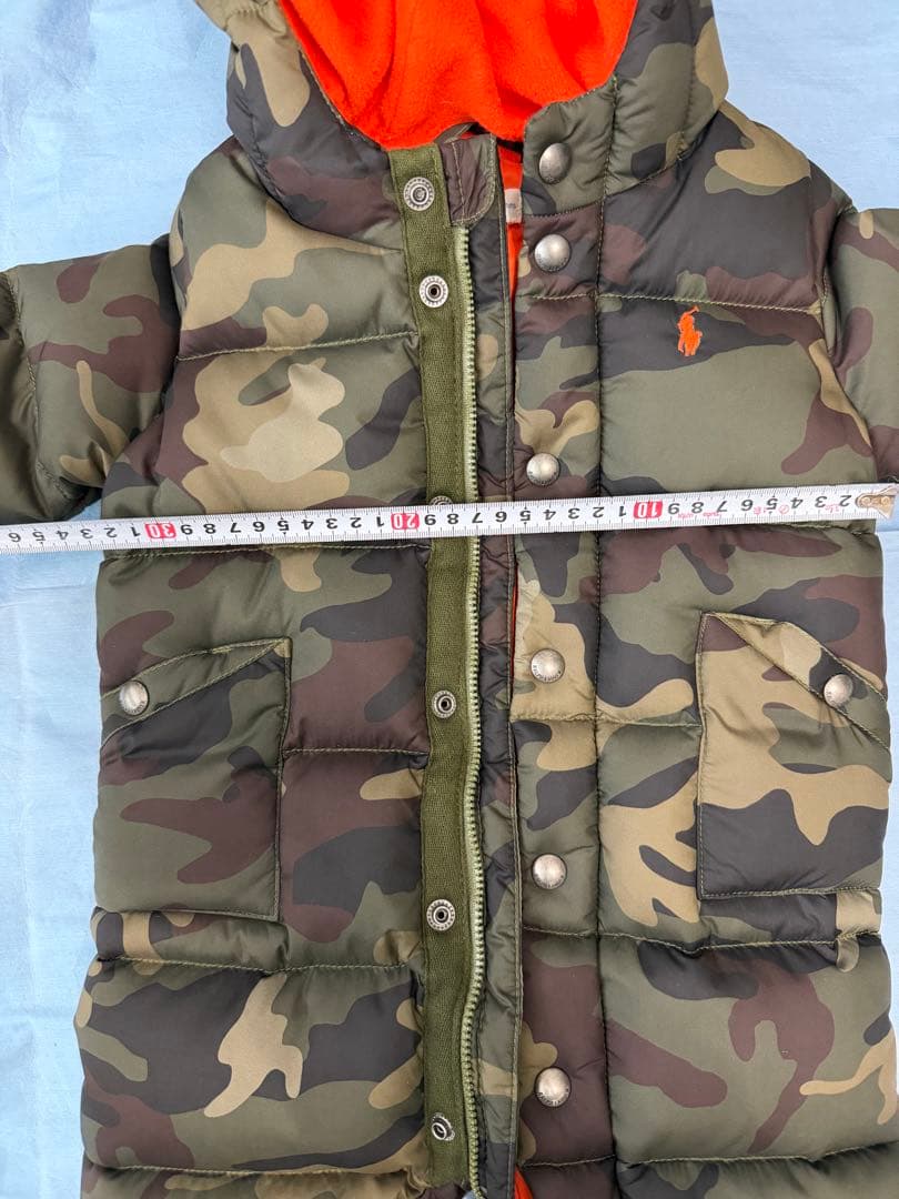 美品　ラルフ・ローレン 迷彩柄 アウター ダウン　9M