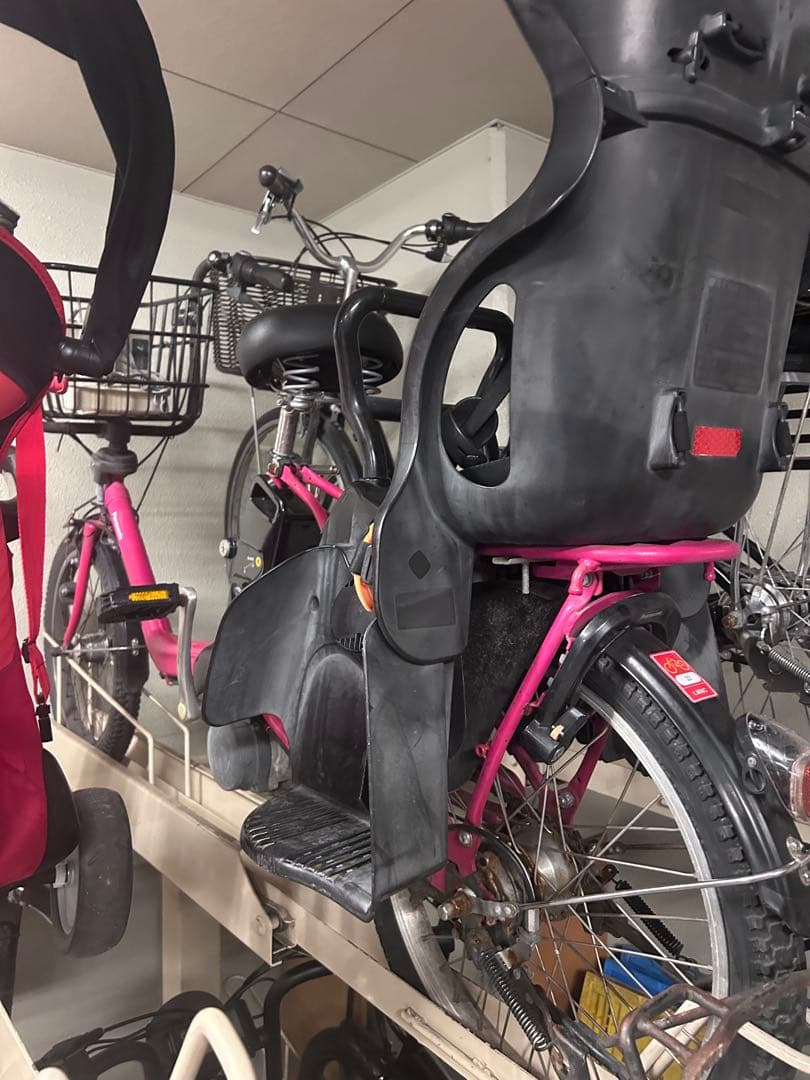 パナソニック　ギュット　ピンク 電動アシスト自転車 チャイルドシート付き