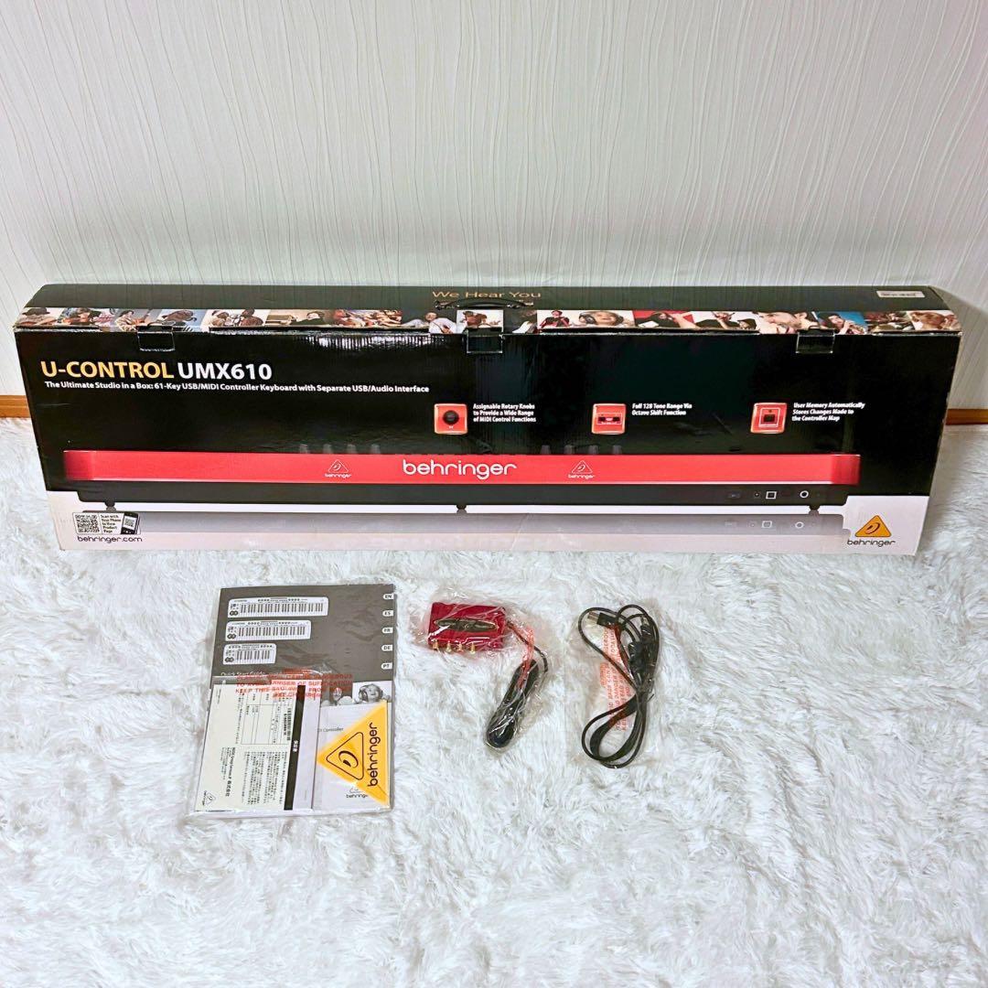 【美品】BEHRINGER ベリンガー UMX610 MIDIキーボード 動作品