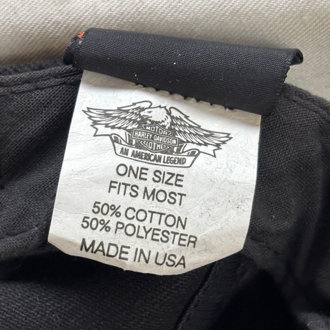 ビンテージ ハーレーダビッドソン キャップ イーグル アメリカ製 帽子 ハーレー