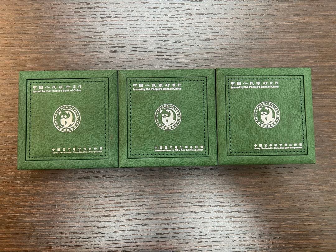 す*こ様 ◯中国 パンダ銀貨 10元 純銀 2012,2013,2014年