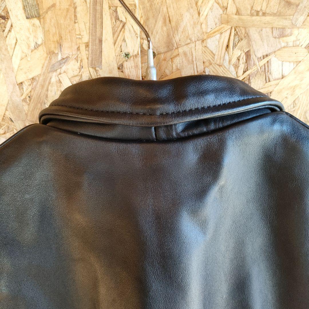 vanson　バンソン　レザーシングルライダースジャケット