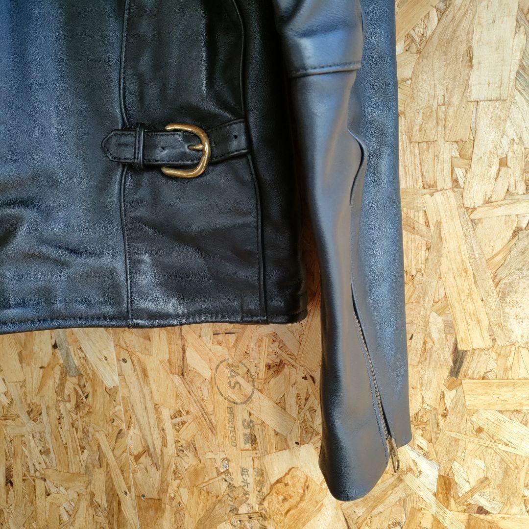 vanson　バンソン　レザーシングルライダースジャケット