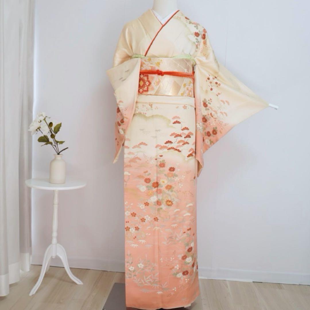 訪問着　4点フルセット 406七五三 お宮参り 卒業式　入学式　結婚式