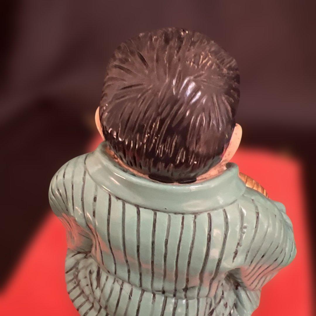 仙台四郎　置物　陶器　オブジェ　縁起物　福の神　招福